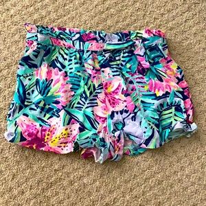 girls lily pullitzer shorts size 8-10
